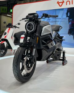 NIU RQi Sport electric motorcycle at EICMA 2021