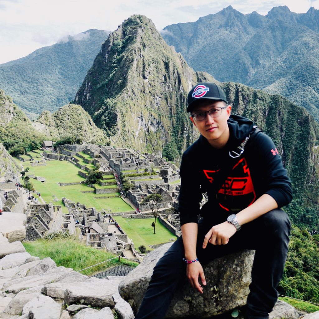 Michael at Macchu Picchu
