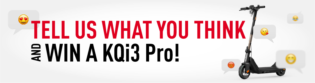 Tell us what you think and win a KQi3 Pro!